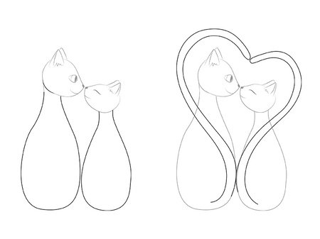 Валентинка поэтапное рисование