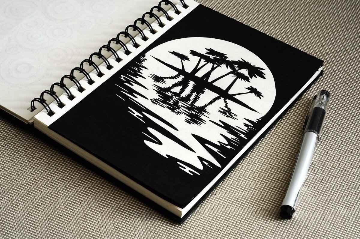 Картинки для срисовки черной ручкой