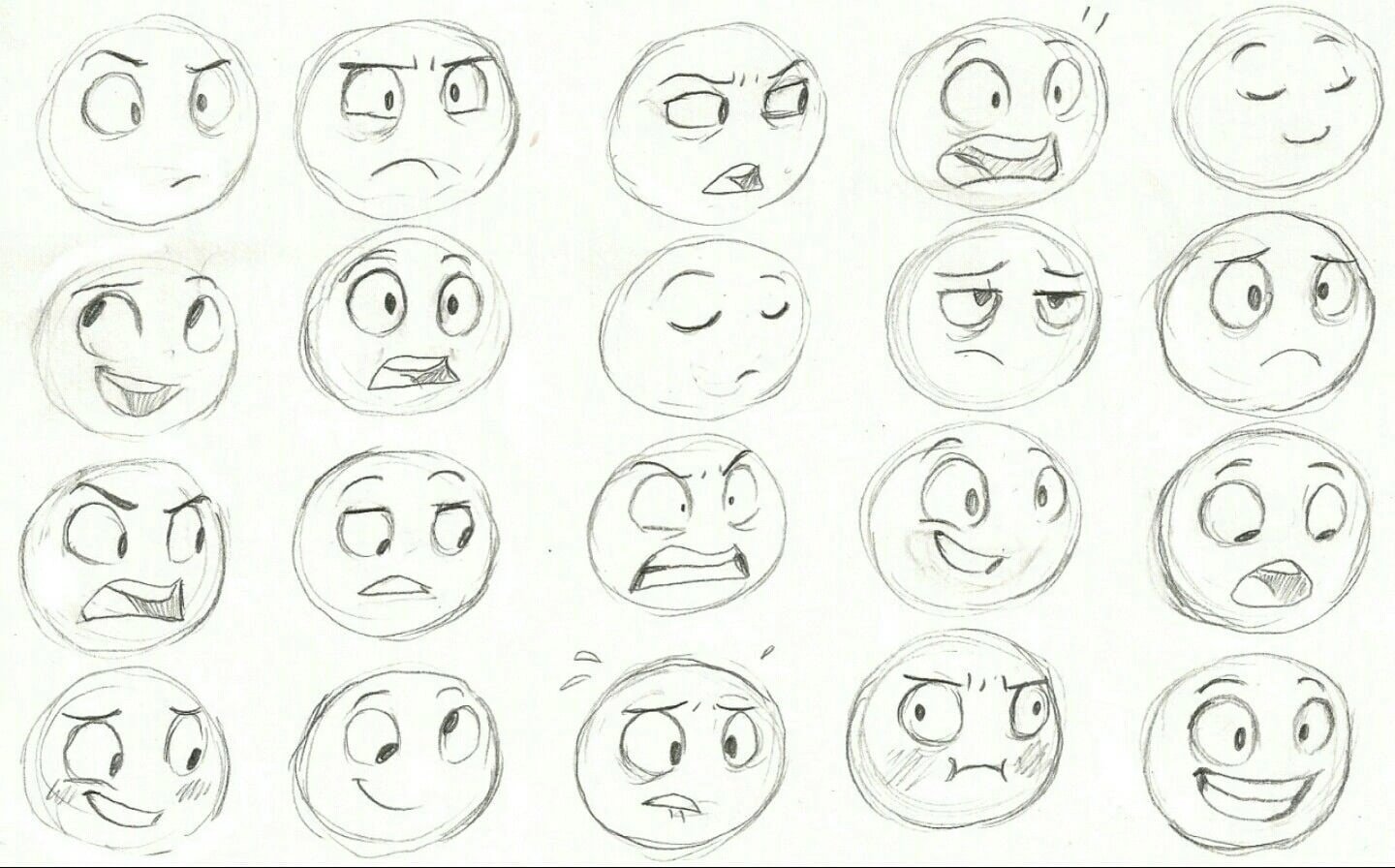 Выражения лица для рисования
