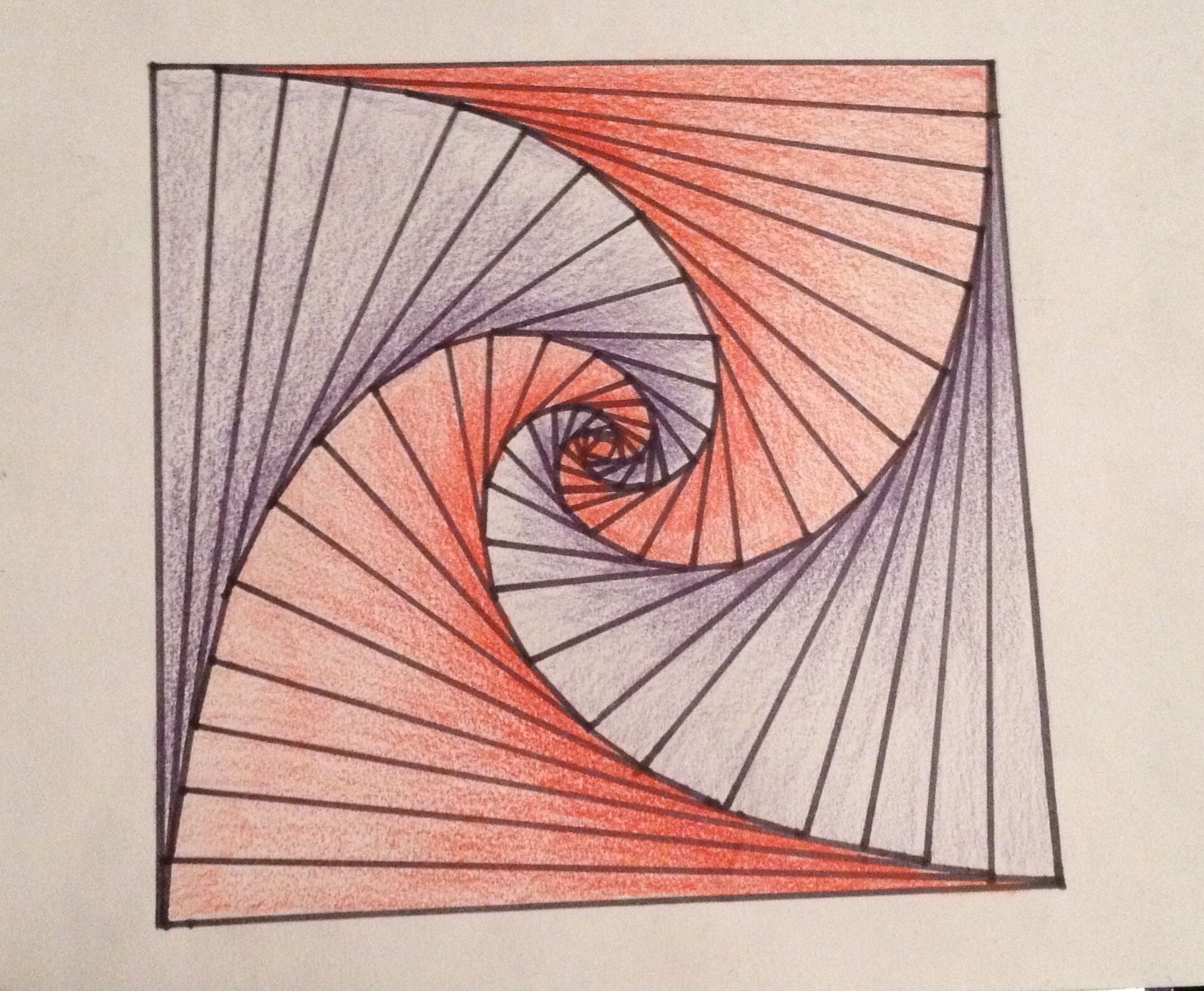 Оптические иллюзии карандашом