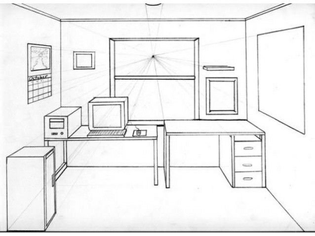 Рисунок комната подростка 6 класс по технологии