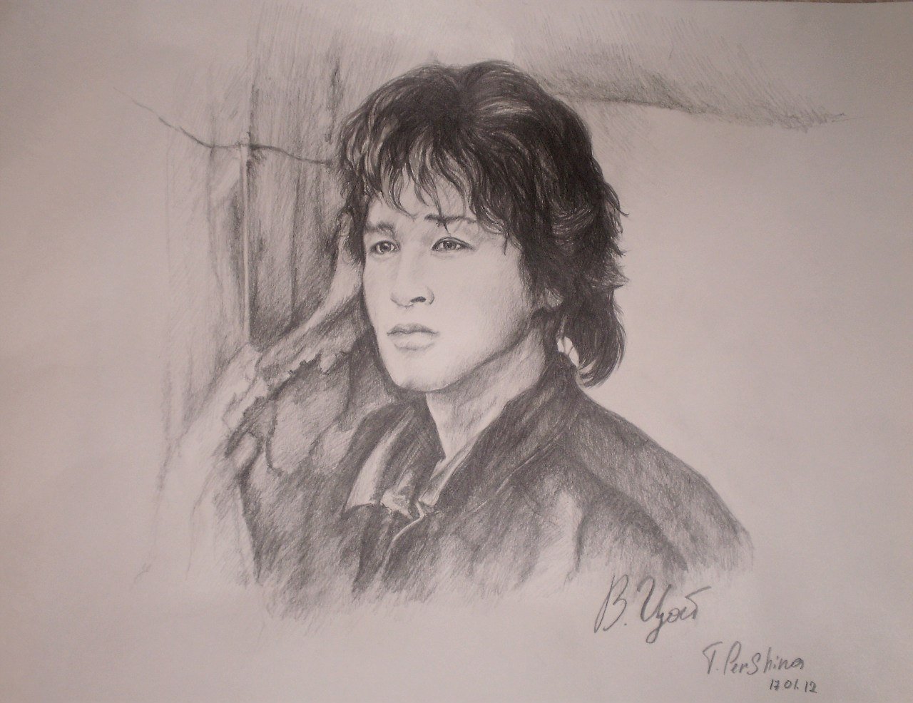 Портрет Цоя