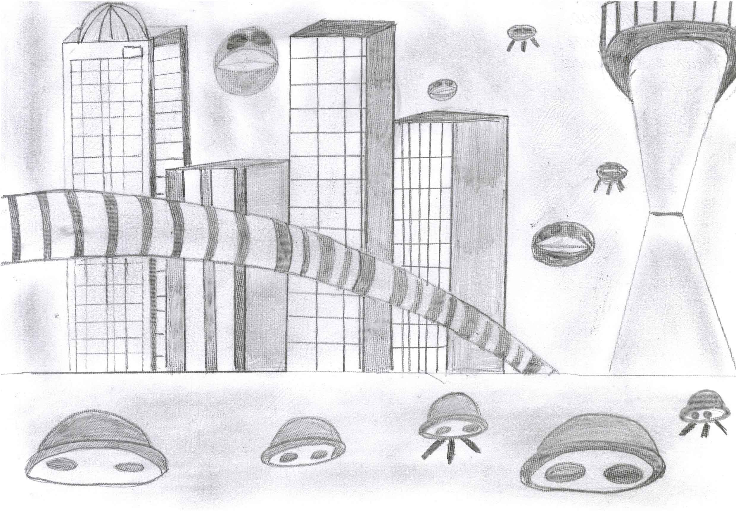 Пошаговый мастер-класс: как нарисовать город. Фотоотчёт «Я люблю свой город Учимся рисовать город