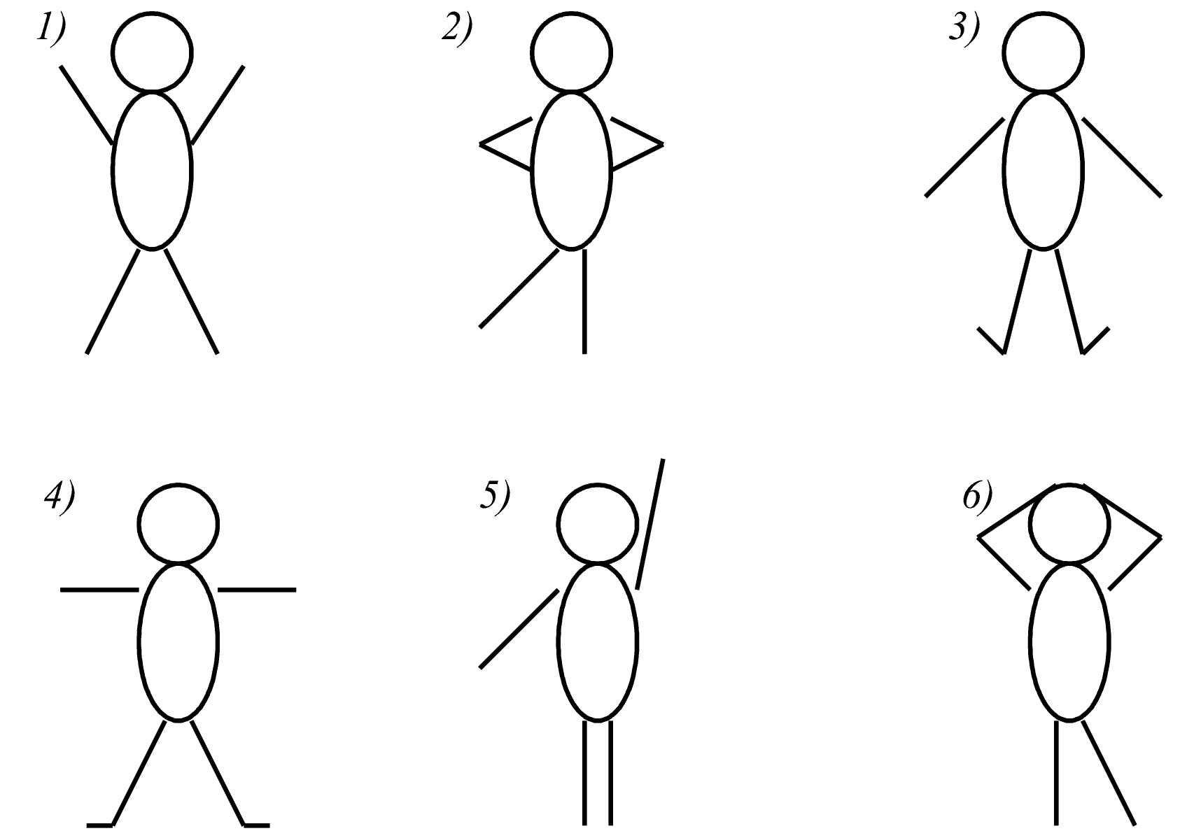 Схема рисования человека в старшей группе