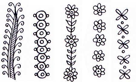 Орнаменты для рисования