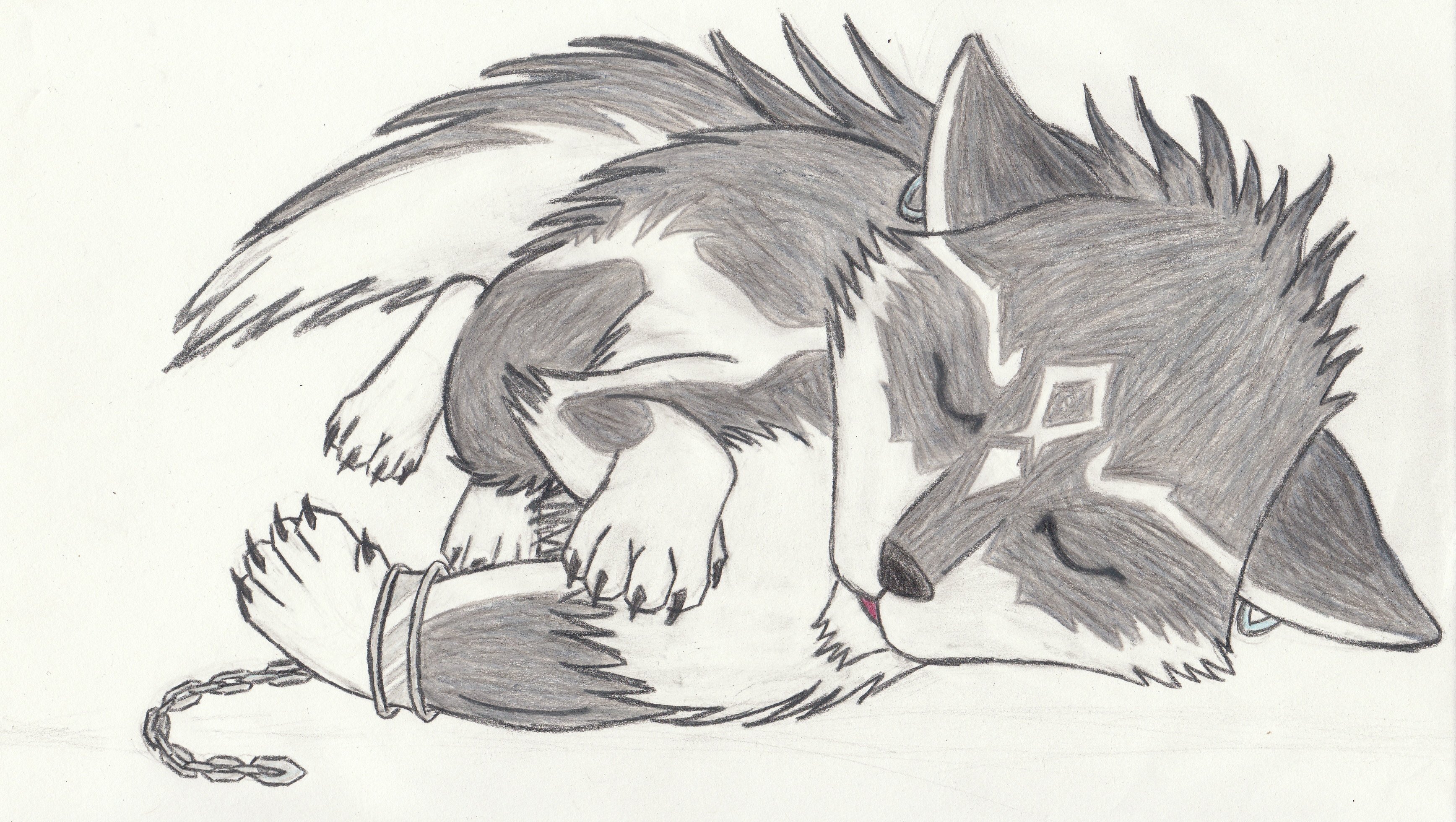 Картинки для срисовки карандашом волки легко