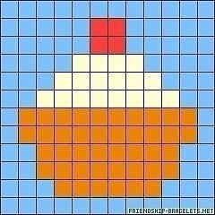 Легкий рисунок квадратиками