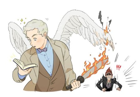 Кроули ангел благие знамения