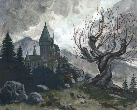 Гремучая Ива из Гарри Поттера