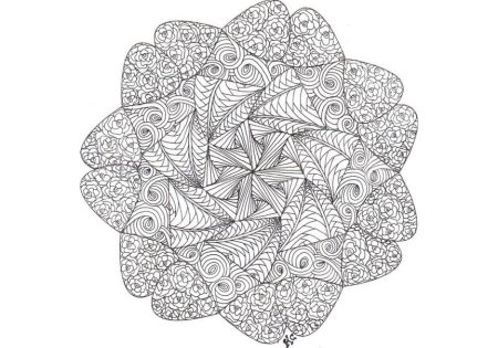 Раскраска антистресс