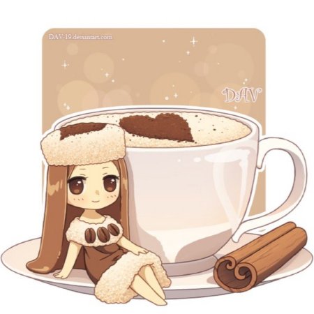 Аниме Чиби еда Dav