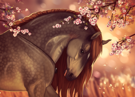 Красивые арты лошадей