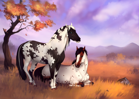 Аниме лошади