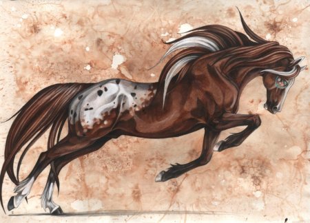 Необычные лошади арт
