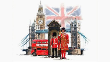 Ричард Макнейл картины Лондон