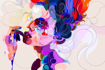 Абстракция рисунки