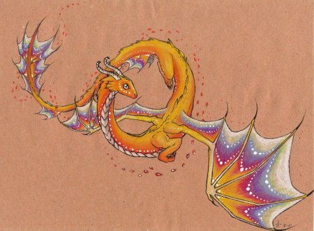 Дракон рисунок