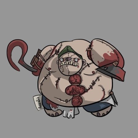 Татуировка Pudge