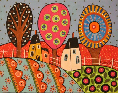 Художница Карла Жерар (Karla Gerard