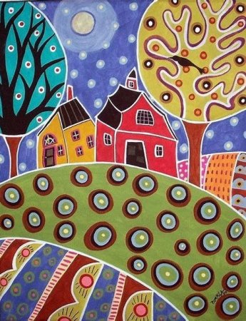 Вытынанка в народном стиле