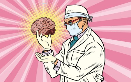 Мозг поп арт