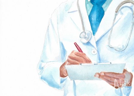 Медицина акварель