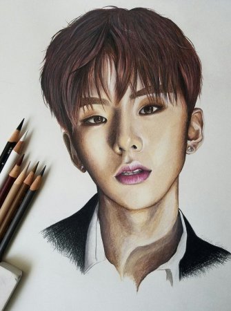 Wonho портрет