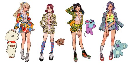 BTS арт айдол