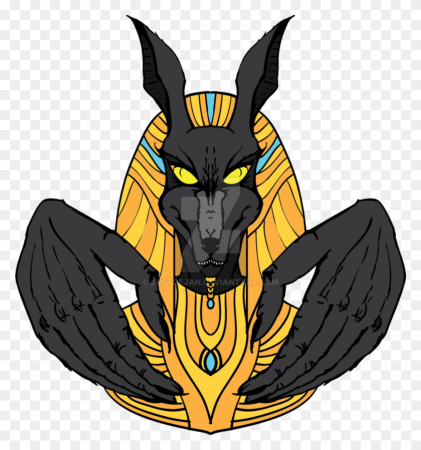 Египетские боги Анубис и Бастет