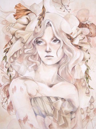 Колода карт акварель