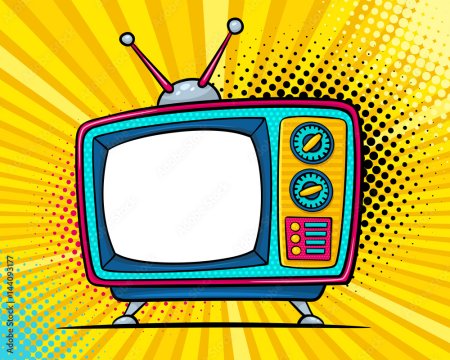 Поп арт телевизор