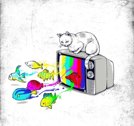 Телек вместо головы