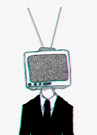 Телевизор набросок