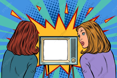 Арт телевизор вместо головы