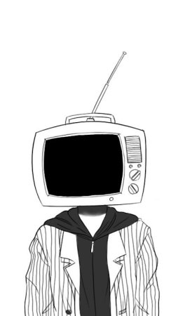 Телевизор скетч