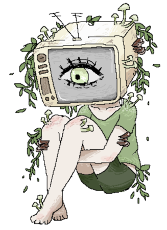 Человек телевизор