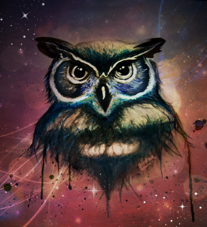 Сова арт
