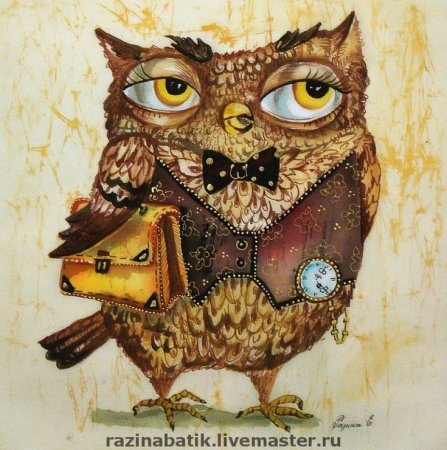 Креативное рисование Совы