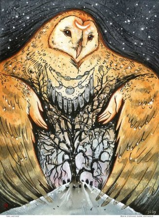 Сова в славянской мифологии