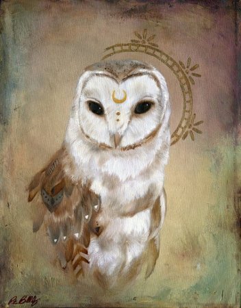 Сова сипуха Тотем