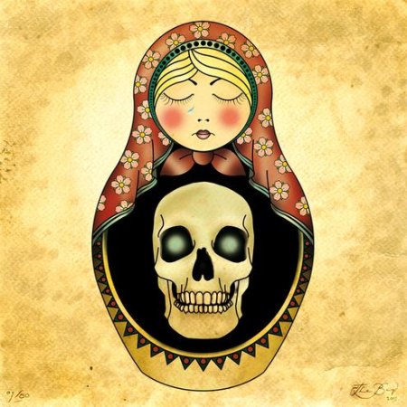 Матрешка арт