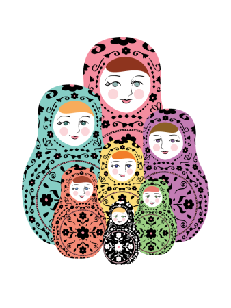 Хоровод матрешек
