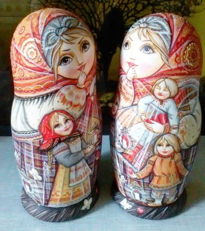 Матрешка Пинтерест