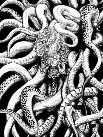 Лавркрафт щупальца арт