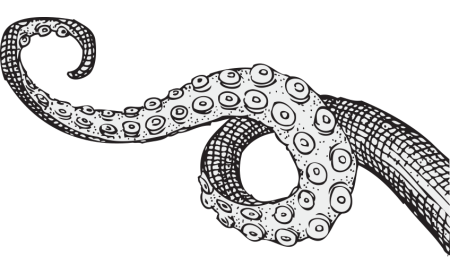 Щупальца нарисованные