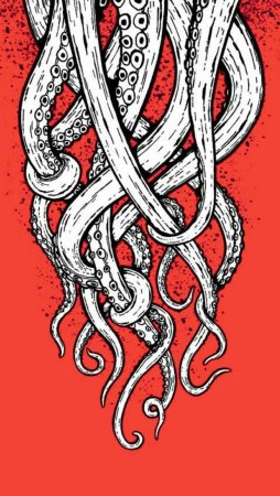 Щупальца тату эскиз