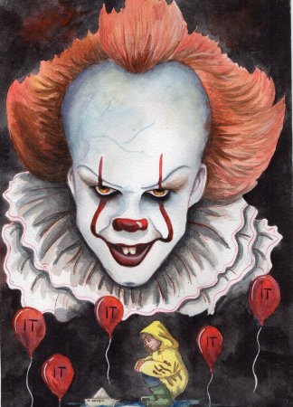 Клоун ПЕННИВАЙЗ 2017 рисунок