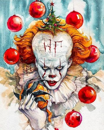 Стивен Кинг клоун ПЕННИВАЙЗ