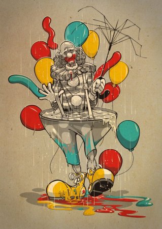 Оно клоун ПЕННИВАЙЗ рисунок