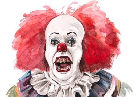 Клоун ПЕННИВАЙЗ 2017 рисунок